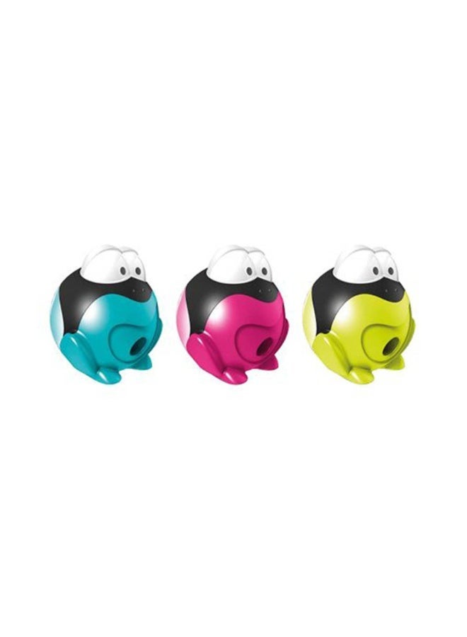 Maped Croc Frog Pencil Sharpener, 3 Pieces Assorted - Image 3